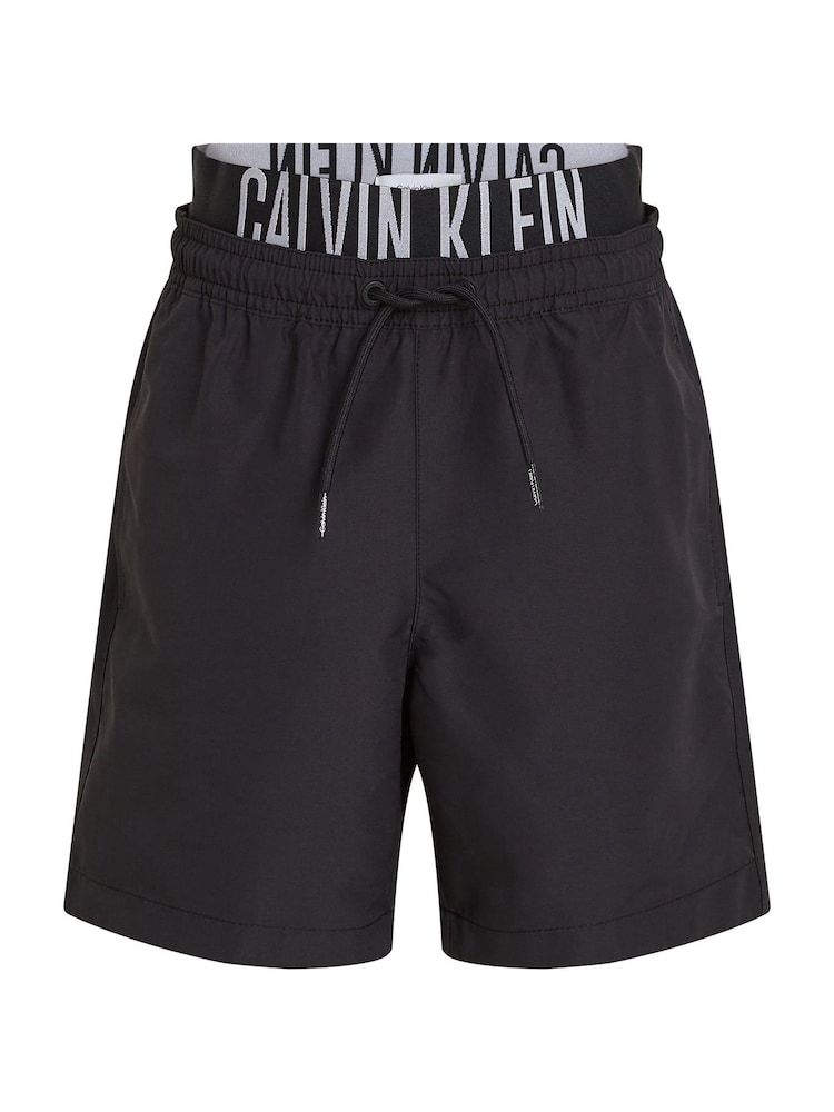 Calvin Klein Intense Power Medium Swim Shorts With Double Waistband - Imagen 1 de 1