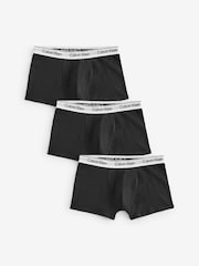 Schwarz - Calvin Klein Unterhosen, 3er-Pack - Bild 1 von 4