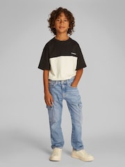 Calvin Klein Blue Cargo Jeans - Image 1 of 5