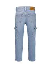 Calvin Klein Blue Cargo Jeans - Image 5 of 5