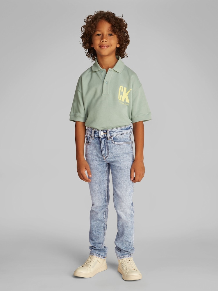 Calvin Klein Blue Slim Jeans - Image 1 of 5