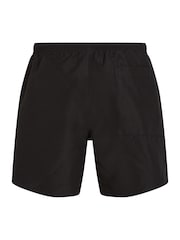 Calvin Klein Black Medium Swim Shorts With Drawstring - Image 2 of 2