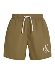 Calvin Klein Green Regular Fit Short Sleeve Shorts - Image 1 of 2