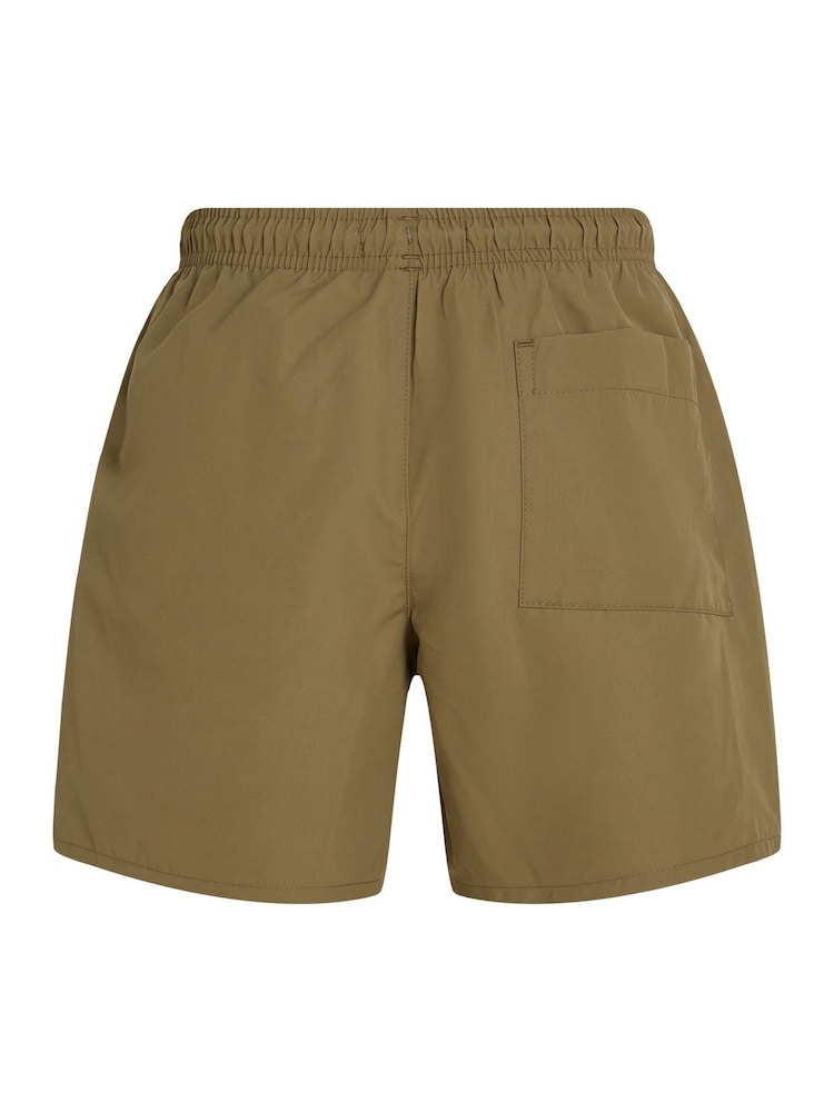 Calvin Klein Green Regular Fit Short Sleeve Shorts - Image 2 of 2 Calvin Klein Green Regular Fit Short Sleeve Shorts - Image 2 of 2