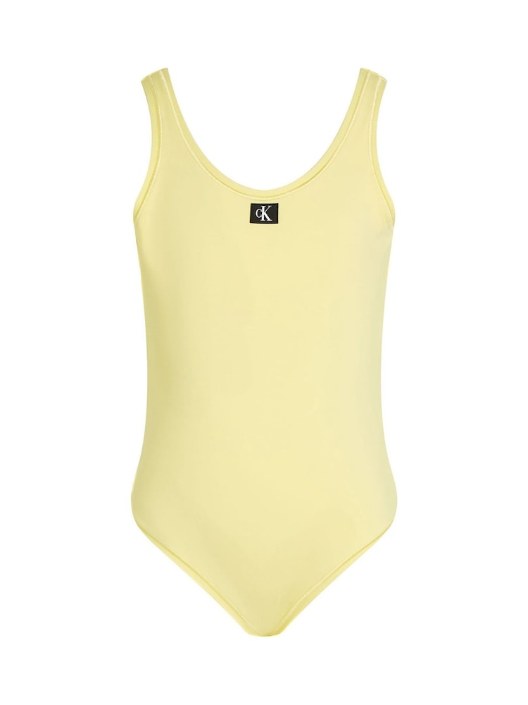 Calvin Klein Yellow Swimsuit - Image 1 of 2