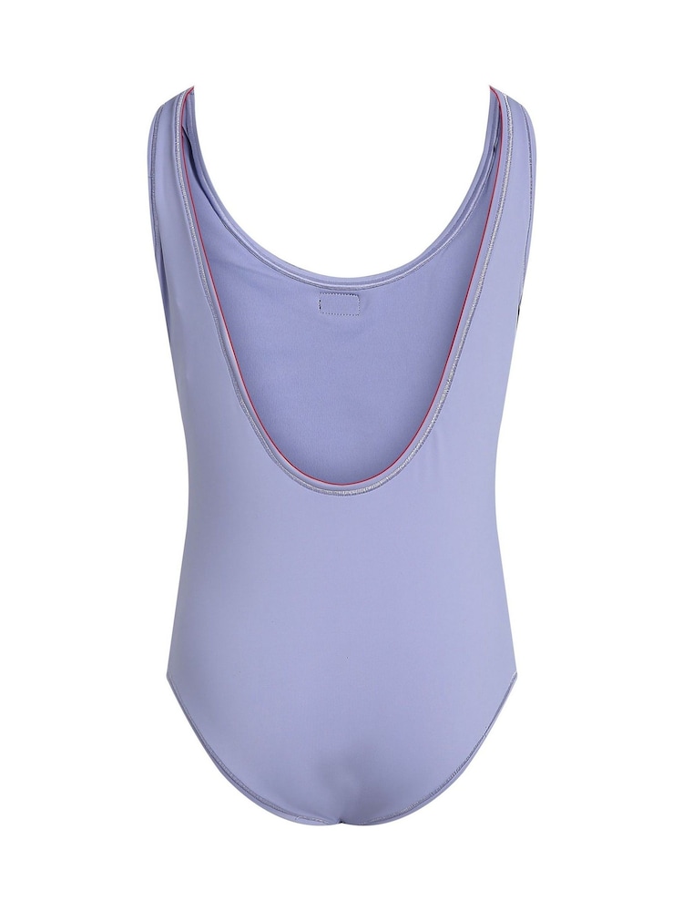 Calvin Klein Purple Swimsuit - Image 2 of 2