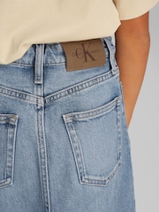Calvin Klein Blue Maxi Denim Skirt - Image 3 of 5