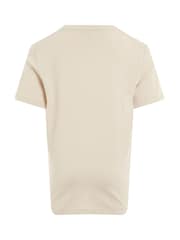 Calvin Klein Grey Unisex Kids 100% Cotton T-Shirt - Image 6 of 6