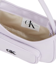 Calvin Klein Purple Shoulder Bag - Image 2 of 4
