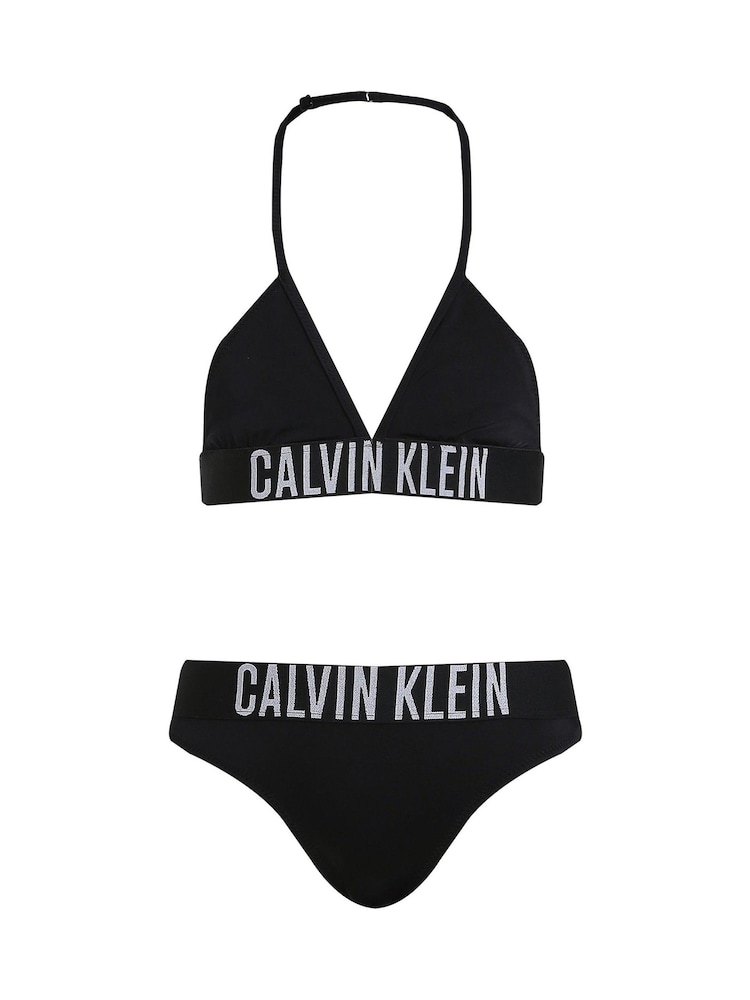 Calvin Klein Black Triangle Bikini Set - Image 1 of 1