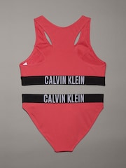 Calvin Klein Red Metallic Bikini Set - Image 2 of 2