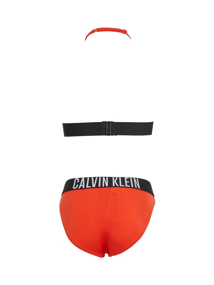 Calvin Klein Red Triangle Bikini Set - Image 2 of 2