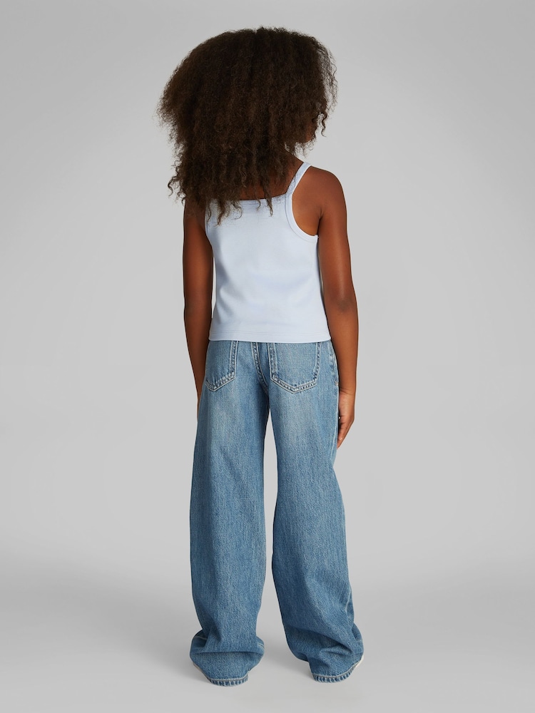 Calvin Klein Blue Tank top - Image 2 of 5