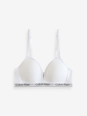 Calvin Klein Black Modern Cotton Triangle Bra 2 Pack - Image 2 of 3