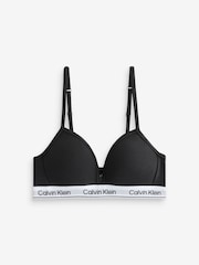 Calvin Klein Black Modern Cotton Triangle Bra 2 Pack - Image 3 of 3