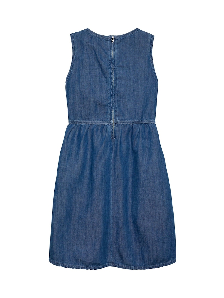 Calvin Klein Blue Denim Shirt Dress - Image 5 of 5