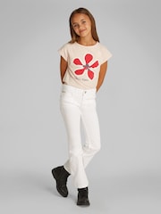 Calvin Klein White Flared Bootcut Jeans - Image 1 of 5