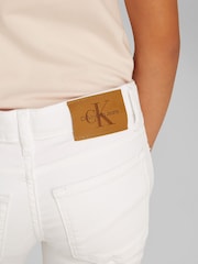 Calvin Klein White Flared Bootcut Jeans - Image 3 of 5