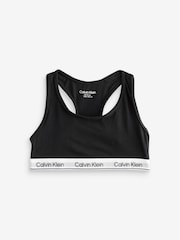 Calvin Klein Black Modern Cotton Bralette 3 pack - Image 3 of 4