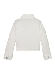 Calvin Klein White Denim Jacket - Image 5 of 5