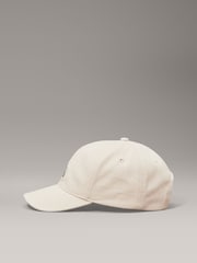 Calvin Klein Cream Monogram Baseball Cap - Image 5 of 6