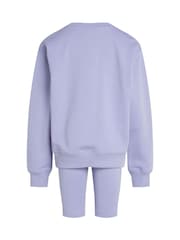 Calvin Klein Purple 100% Cotton Cycling Shorts Set - Image 6 of 6