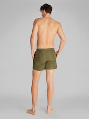 Calvin Klein Green Intense Power Medium Swim Shorts With Drawstring - Image 3 of 5