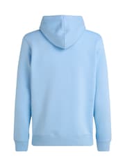 Calvin Klein Blue Relaxed Monologo Hoodie - Image 6 of 6