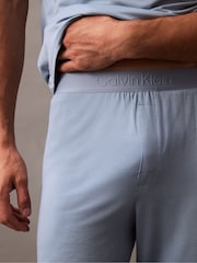 Calvin Klein Blue Ultra Soft Pyjamas Shorts - Image 4 of 5