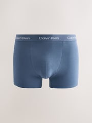 Calvin Klein Blue/Grey Relaxed Fit Boxers - Image 2 of 5