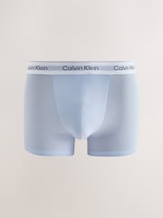Calvin Klein Blue/Grey Relaxed Fit Boxers - Image 3 of 5
