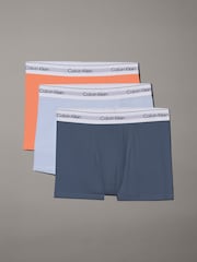 Calvin Klein Blue/Grey Relaxed Fit Boxers - Image 5 of 5