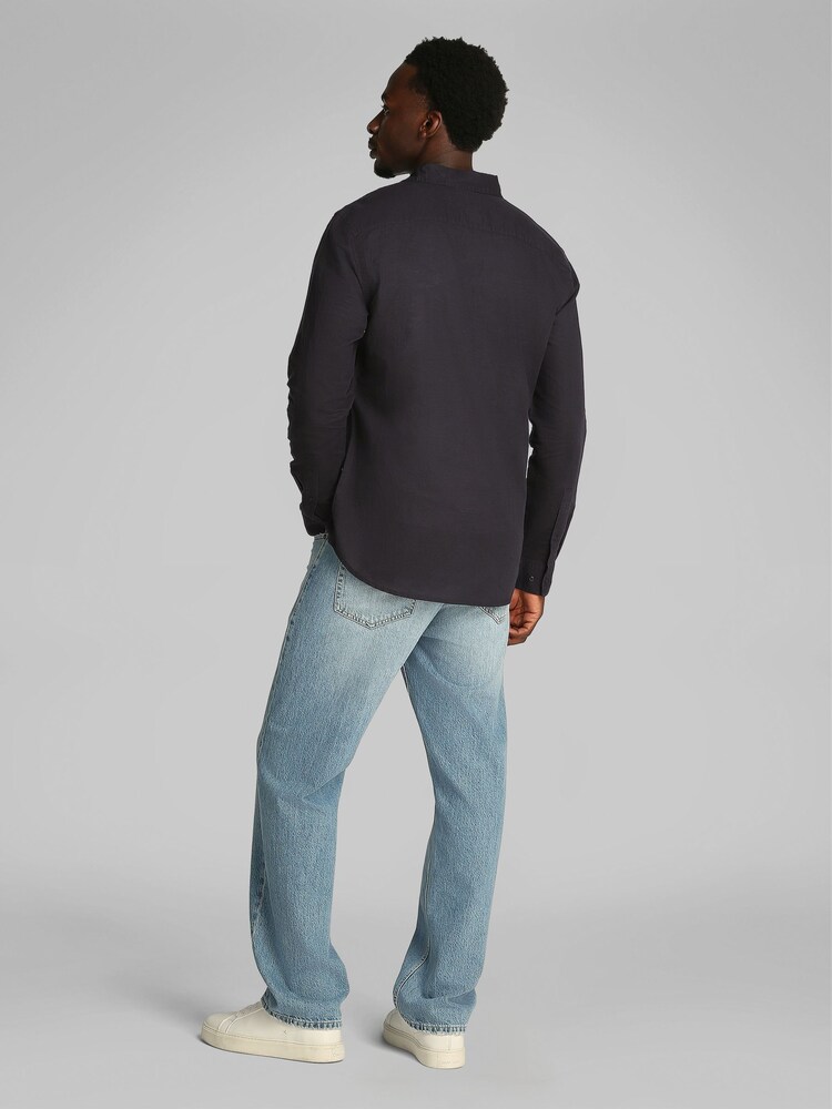 Calvin Klein Black Regular Fit Long Sleeve Shirt - Image 3 of 6