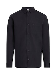 Calvin Klein Black Regular Fit Long Sleeve Shirt - Image 6 of 6