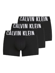 Calvin Klein Black Intense Power Micro Trunks 3 Pack - Image 1 of 5