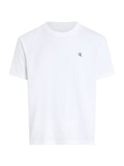 Calvin Klein White Monologo 100% Cotton T-Shirt - Image 5 of 7