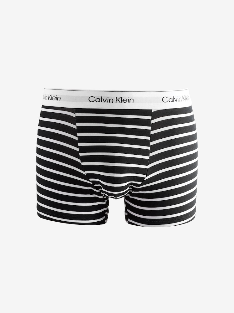أسود حبري - حزمة من 3 قطع ملابس داخلية ناعم للغاية من Calvin Klein - صورة 4 من 4