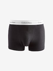 Calvin Klein Ink Black Ultra Soft Trunks 3 Pack - Image 8 of 8