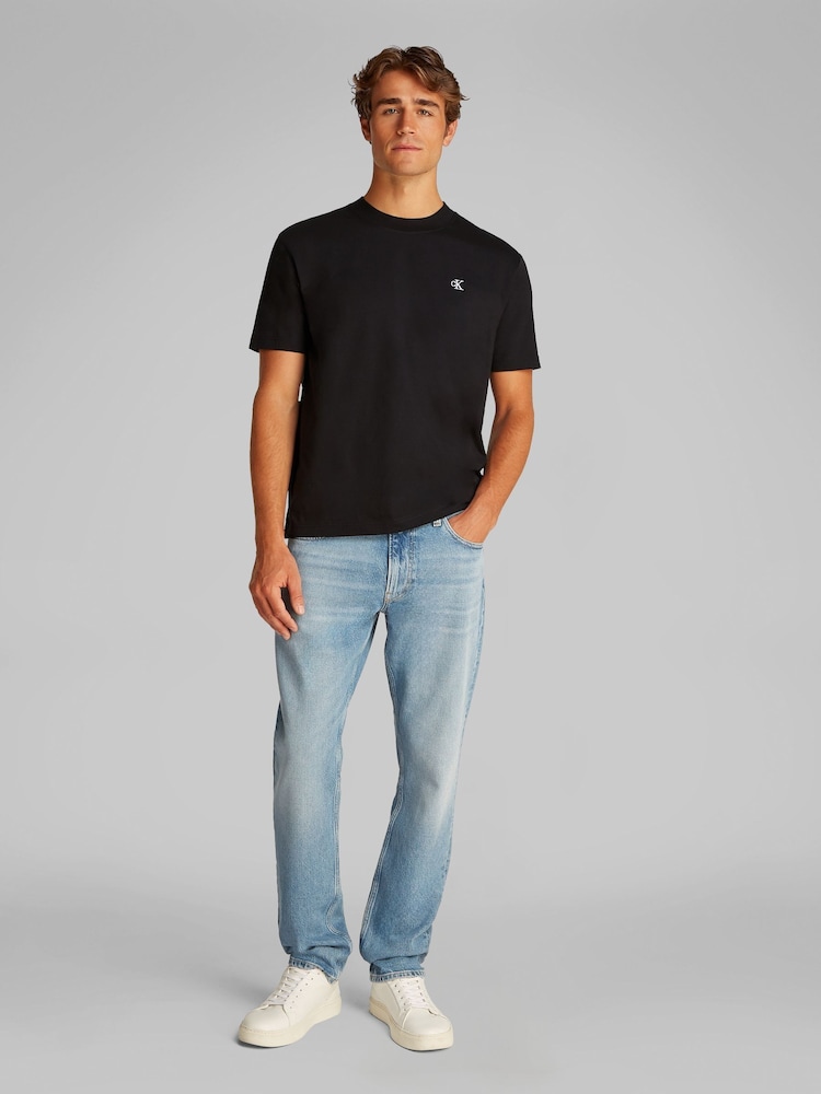 Czarny - Koszulka Calvin Klein z grafiką, 100% bawełna - Image 4 of 7