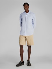 Calvin Klein Blue Regular Fit Long Sleeve Shirt - Image 2 of 6