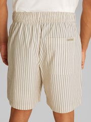 Calvin Klein Cream Pull On 100% Cotton Shorts - Image 4 of 7