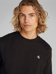 Calvin Klein Black 100% Cotton Painted Jeans T-Shirt - Image 4 of 7