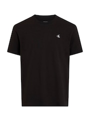 Calvin Klein Black 100% Cotton Painted Jeans T-Shirt - Image 5 of 7