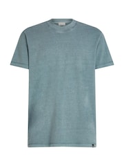 Calvin Klein 100% Cotton Garment Dye T-Shirt - صورة 5 من 6