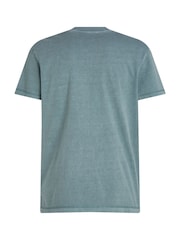Calvin Klein 100% Cotton Garment Dye T-Shirt - صورة 6 من 6