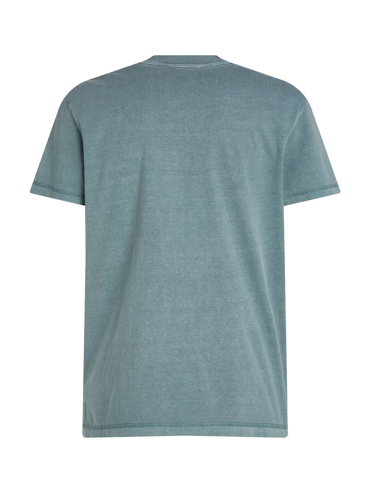 Calvin Klein 100% Cotton Garment Dye T-Shirt - صورة 6 من 6