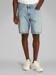 Calvin Klein Blue Regular Fit Shorts - Image 1 of 6
