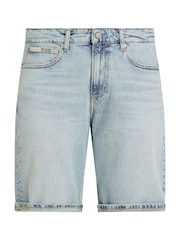 Calvin Klein Blue Regular Fit Shorts - Image 5 of 6