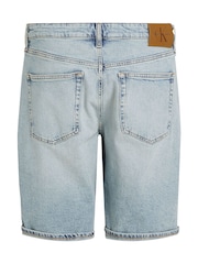 Calvin Klein Blue Regular Fit Shorts - Image 6 of 6