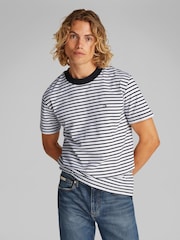Calvin Klein Black Regular Fit Heavy 100% Cotton T-Shirt - Image 1 of 6